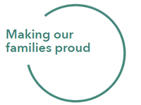 Making our families proud